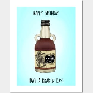 HAVE A KRAKEN BIRTHDAY Posters and Art